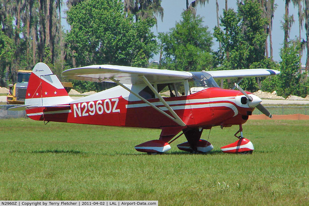 N2960Z, Piper PA-22-150 C/N 22-6934, Sun n Fun 2011 at Lakeland , Florida