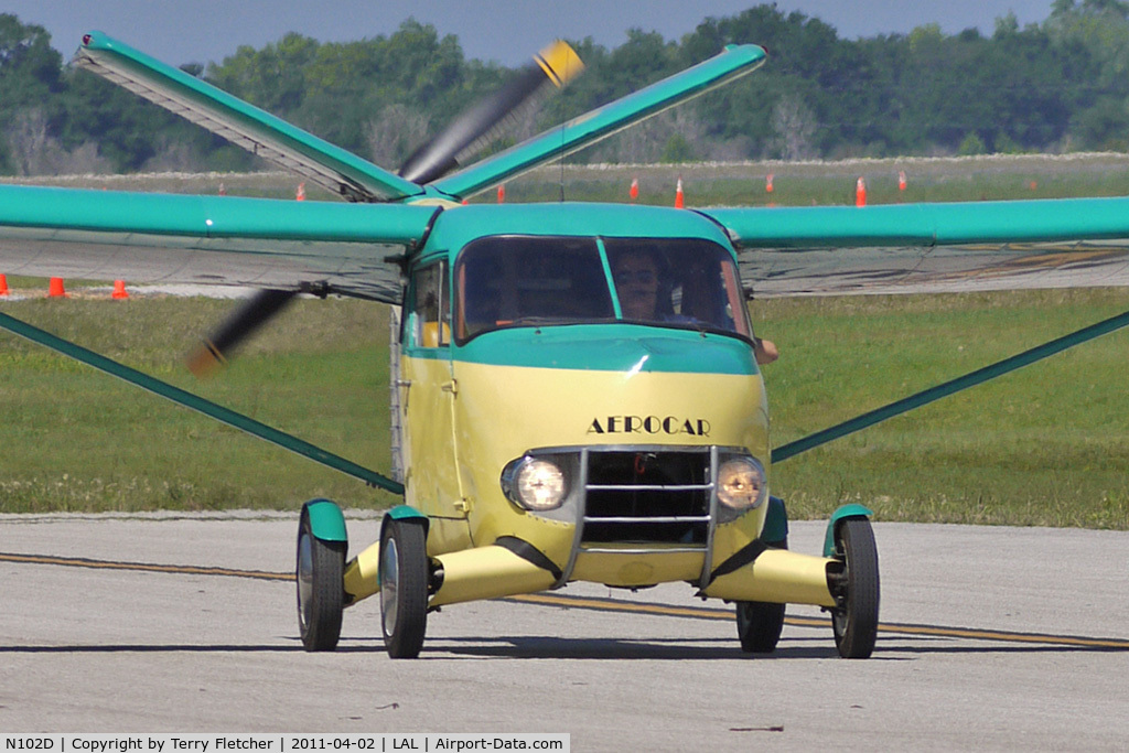 N102D, 1960 Aerocar I C/N 4, 2011 Sun n Fun at Lakeland , Florida