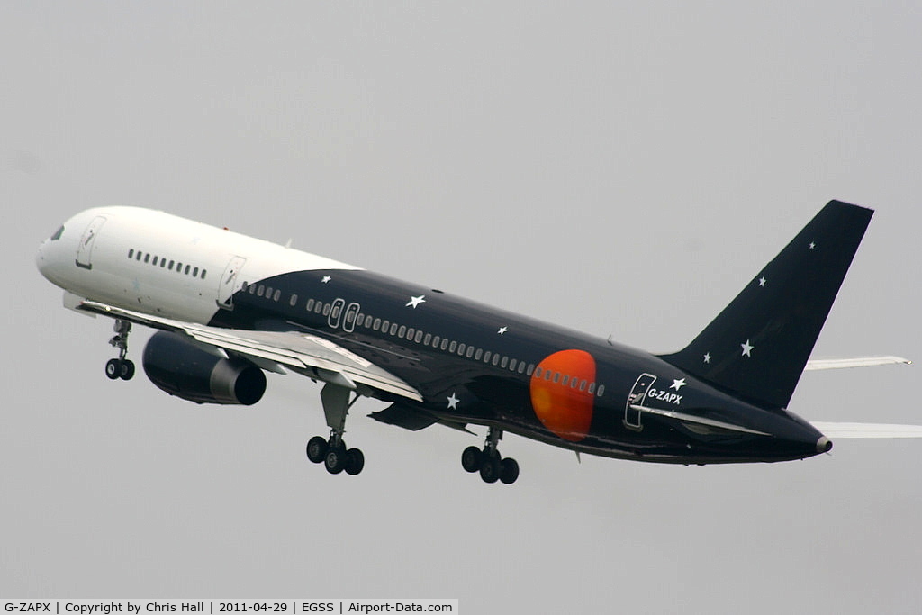 G-ZAPX, 2000 Boeing 757-256 C/N 29309, Titan Airways