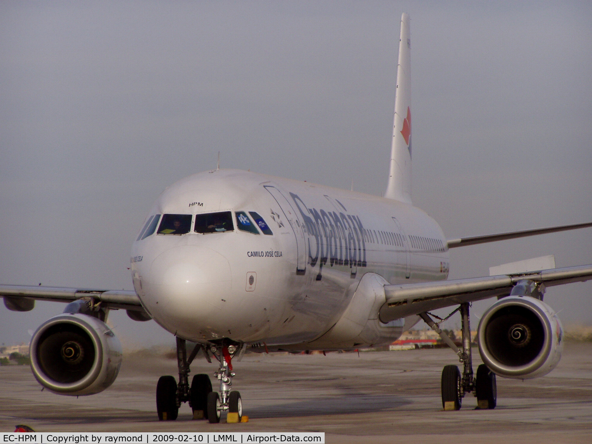 EC-HPM, 2000 Airbus A321-231 C/N 1276, A321 EC-HPM Spanair