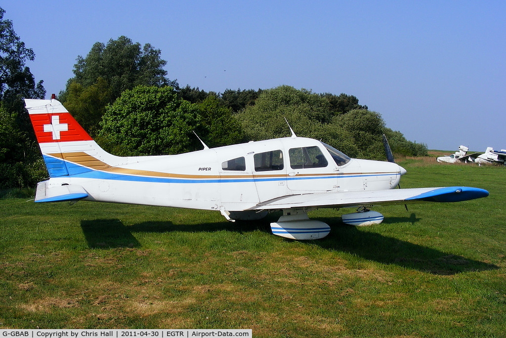 G-GBAB, 1978 Piper PA-28-161 Warrior II C/N 28-7816495, deregistered 10/09/2010, will be re-registered on an N number