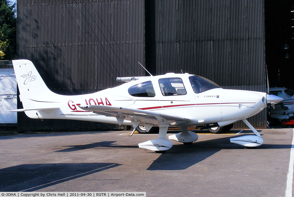 G-JOHA, 2008 Cirrus SR20 G3 GTS C/N 1968, privately owned