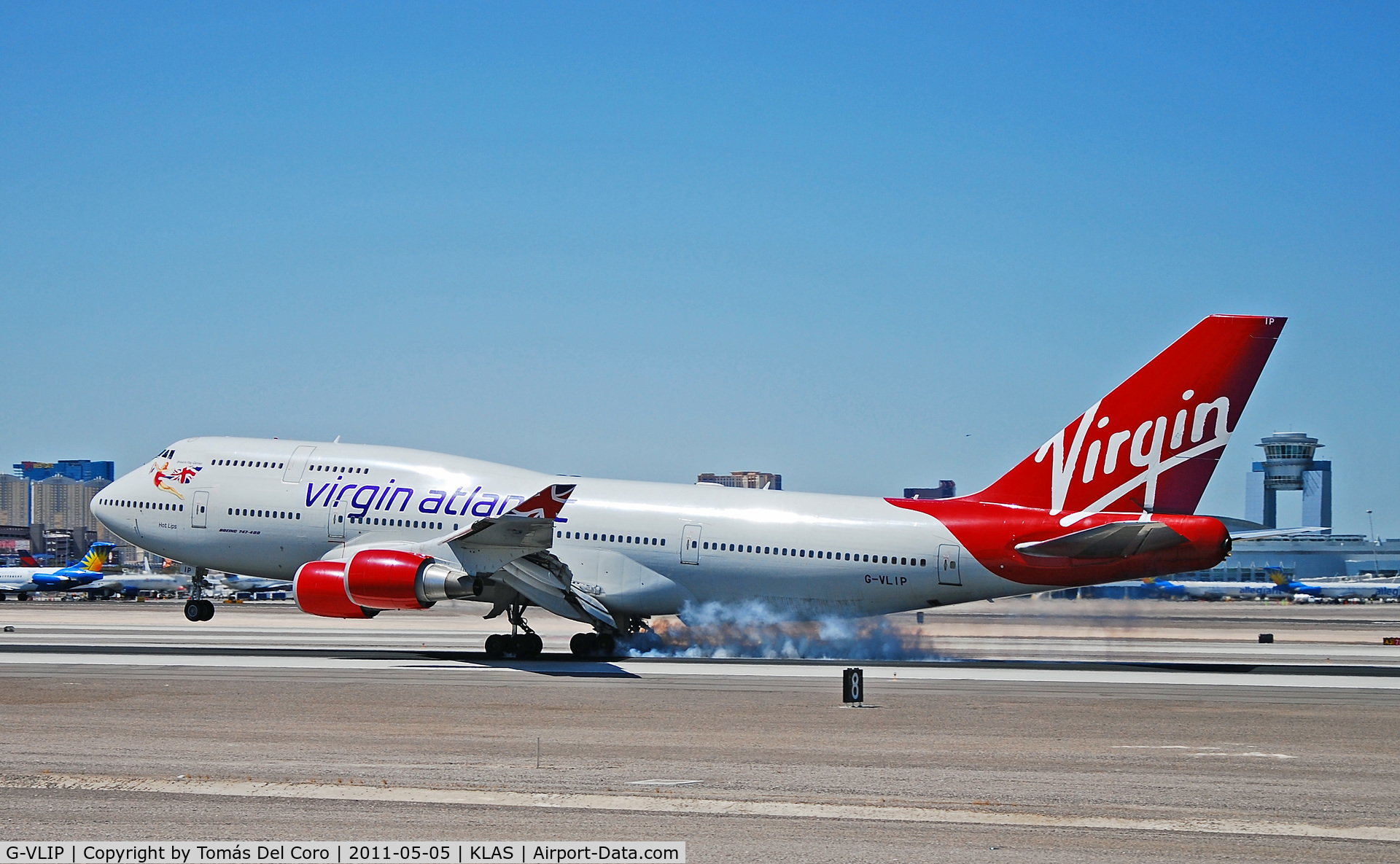 G-VLIP, 2001 Boeing 747-443 C/N 32338, Virgin Atlantic Airways Boeing 747-443 G-VLIP / OC-503 (cn 32338/1274) 