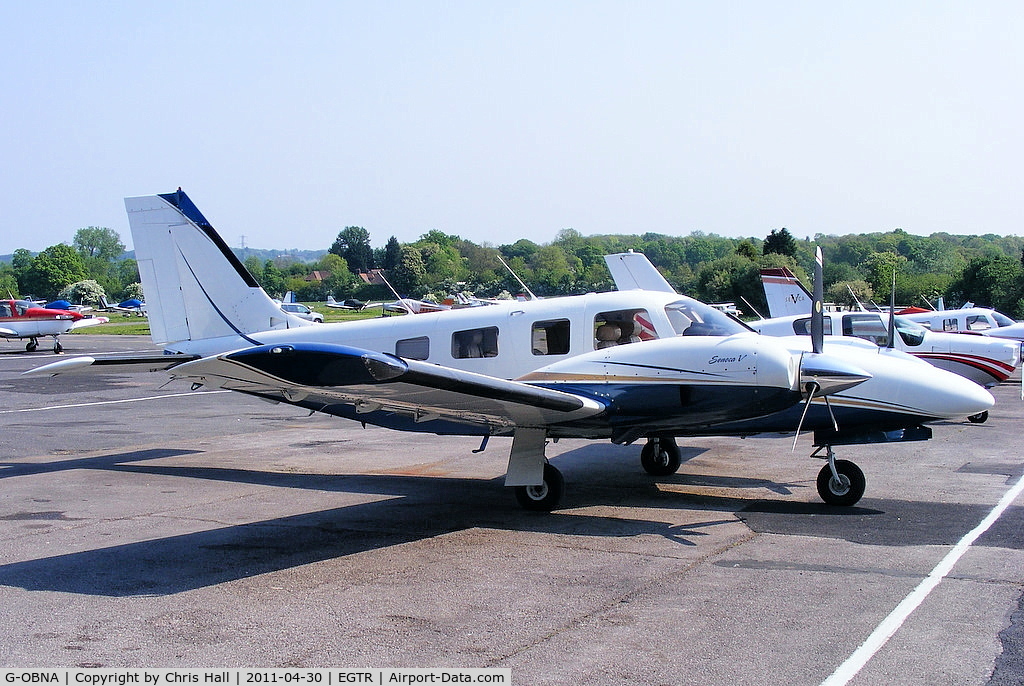 G-OBNA, 1997 Piper PA-34-220T Seneca V C/N 34-49002, Palmair Ltd