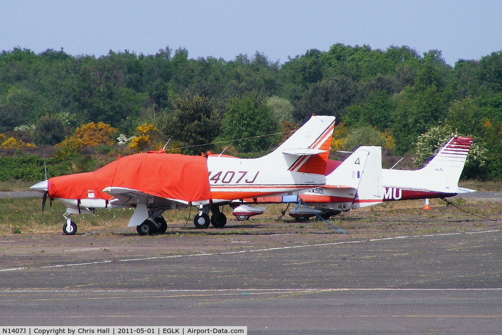 N1407J, 1975 Rockwell International 112A Commander C/N 407, Blackbushe resident