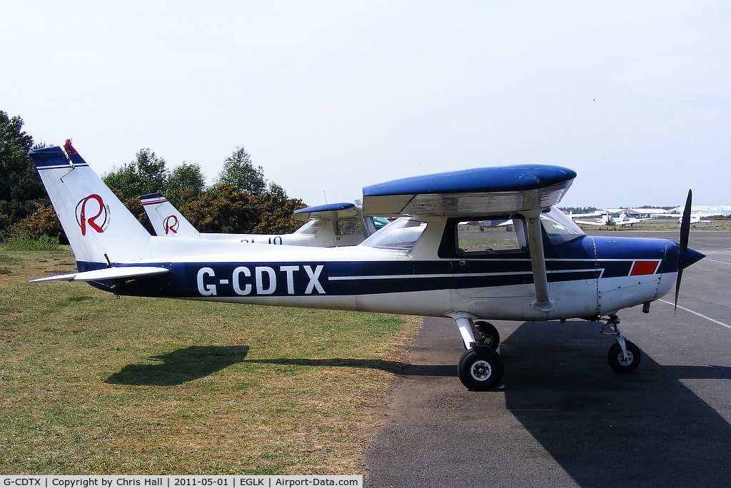 G-CDTX, 1979 Reims F152 C/N 1662, Blackbushe Aviation