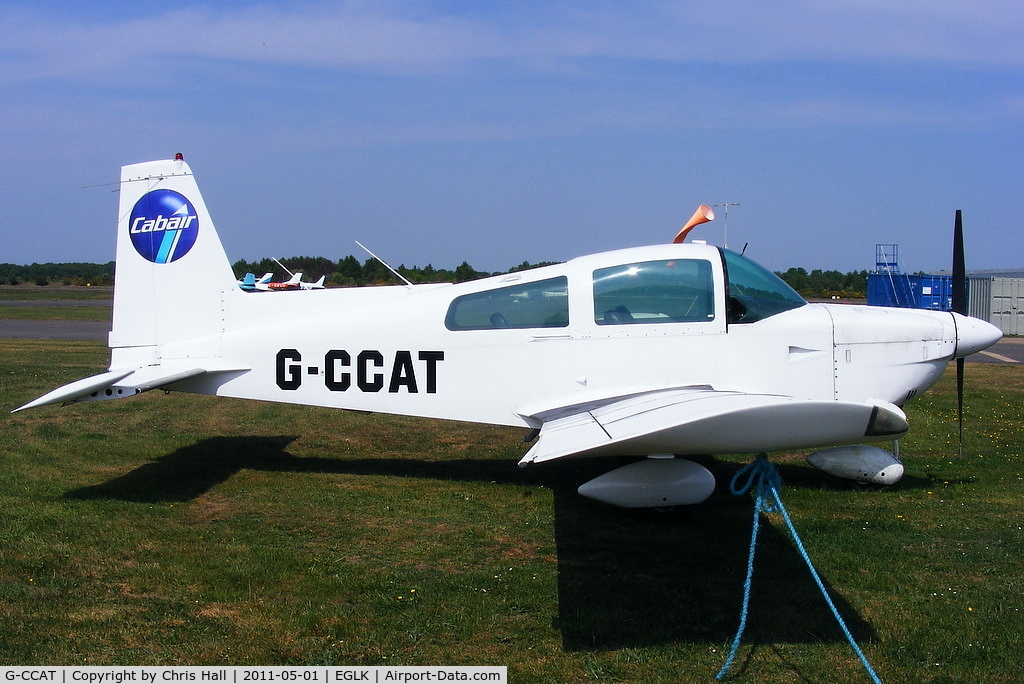 G-CCAT, 1979 Gulfstream American AA-5A Cheetah C/N AA5A-0893, Cabair