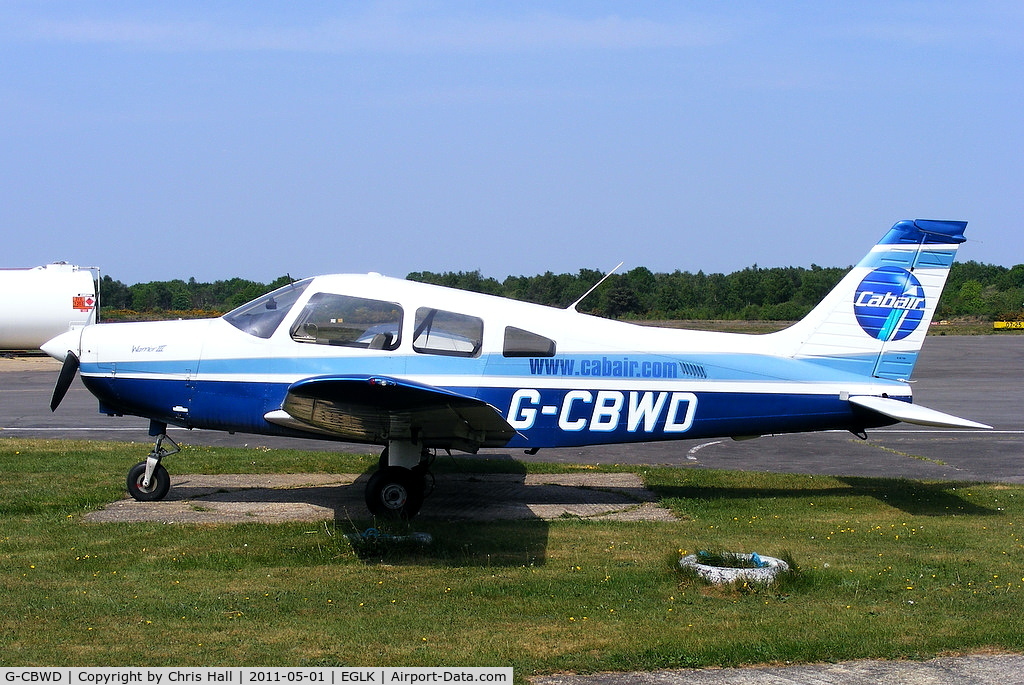 G-CBWD, 2002 Piper PA-28-161 Cherokee Warrior III C/N 2842160, Cabair