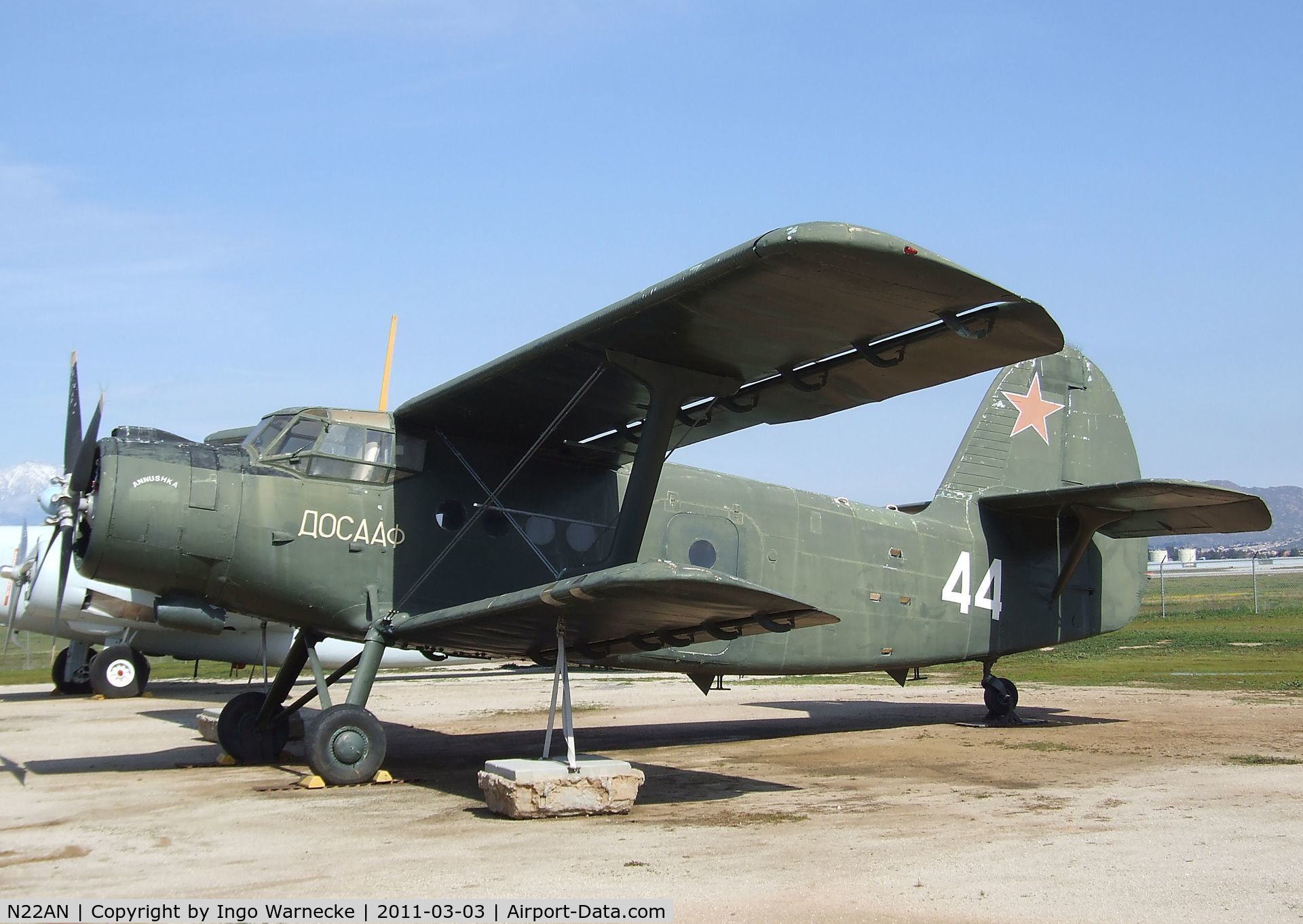 N22AN, 1975 Antonov (PZL-Mielec) An-2R C/N 1G165-50, Antonov (PZL Mielec) An-2 