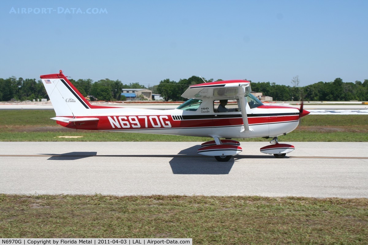 N6970G, 1970 Cessna 150L C/N 15072470, C150L