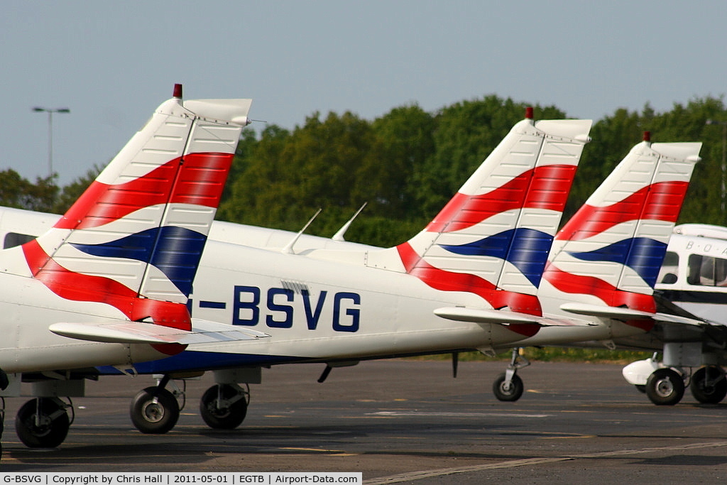 G-BSVG, 1984 Piper PA-28-161 Cherokee Warrior II C/N 28-8516013, Tails of the Airways Flying Club