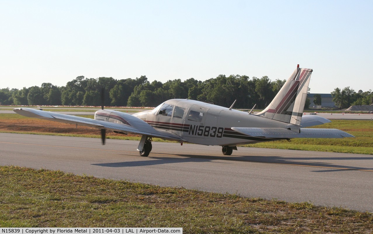 N15839, 1972 Piper PA-34-200 C/N 34-7350100, PA-34-200