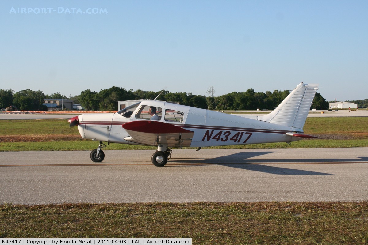 N43417, 1974 Piper PA-28-140 C/N 28-7425264, PA-28-140