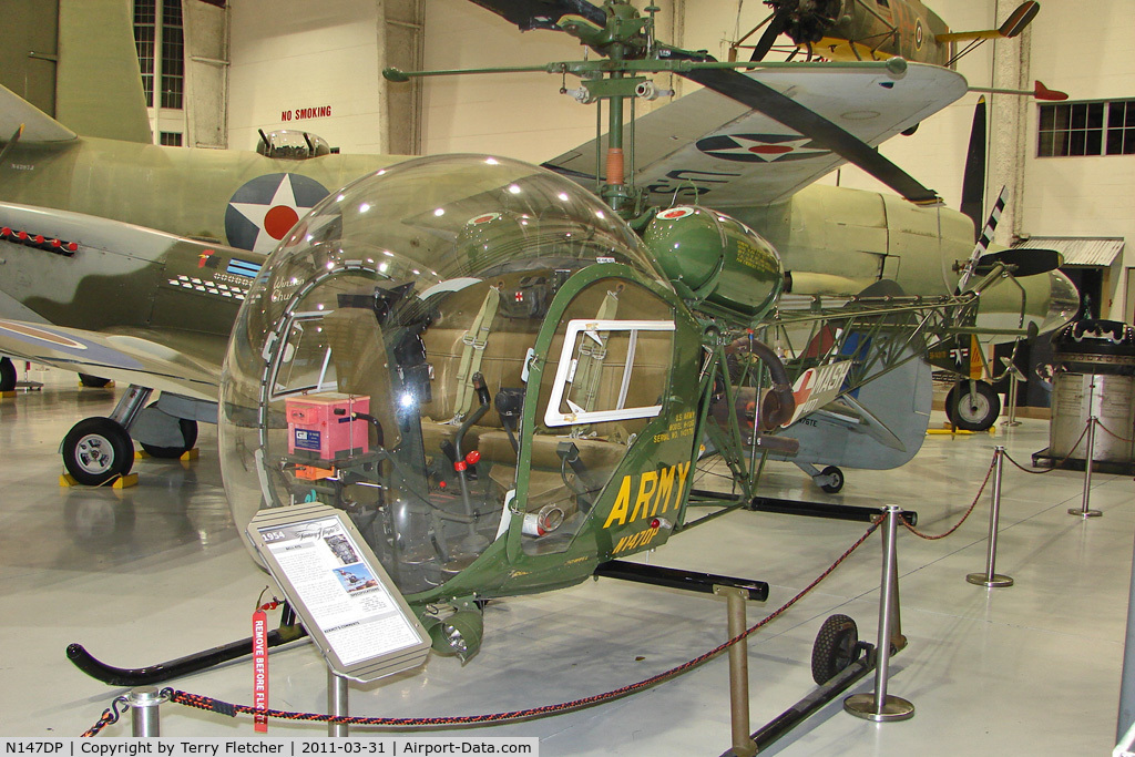 N147DP, 1956 Bell 47G C/N 1685, 1956 Bell 47G, c/n: 1685