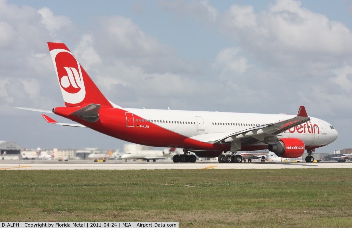 D-ALPH, 2006 Airbus A330-223 C/N 739, Air Berlin A330-200