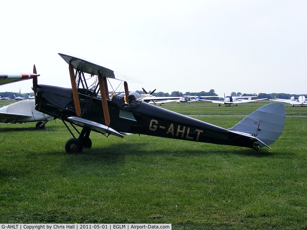 G-AHLT, 1939 De Havilland DH-82A Tiger Moth II C/N 82247, White Waltham resident