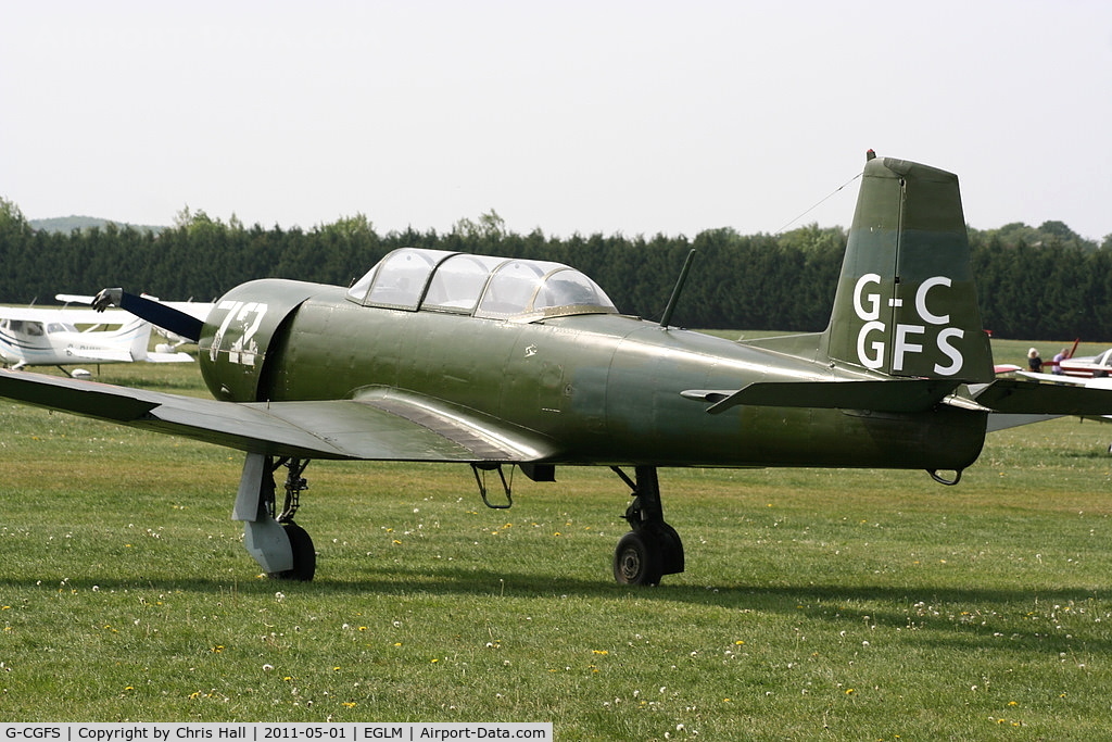 G-CGFS, 1988 Nanchang CJ-6A Chujiao C/N 4532008, one of only two airworthy CJ-6's based in the UK