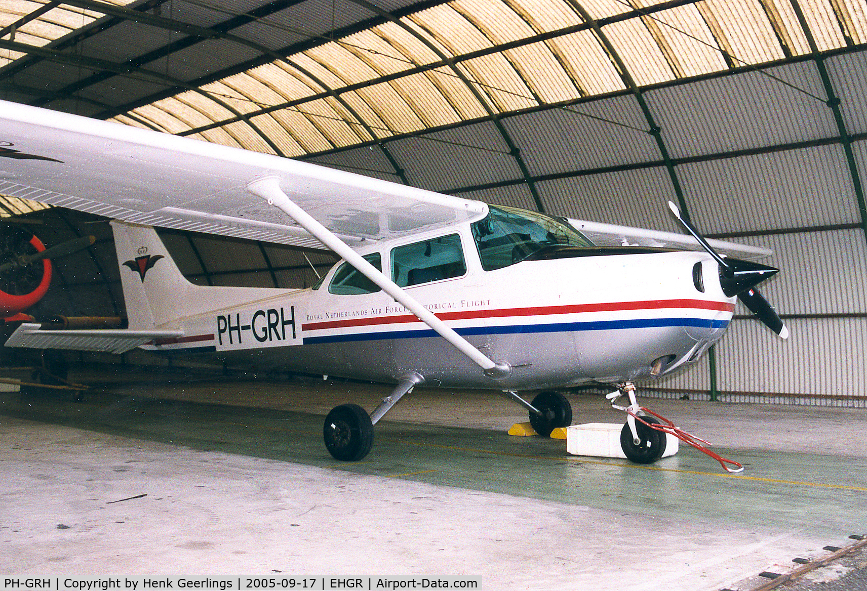 PH-GRH, Cessna 172P C/N 17274269, SKHV - Royal Netherlands Air Force Historical Flight , Gilze Rijen AFB