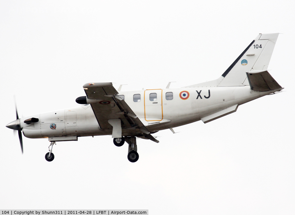 104, Socata TBM-700A C/N 104, Landing rwy 20