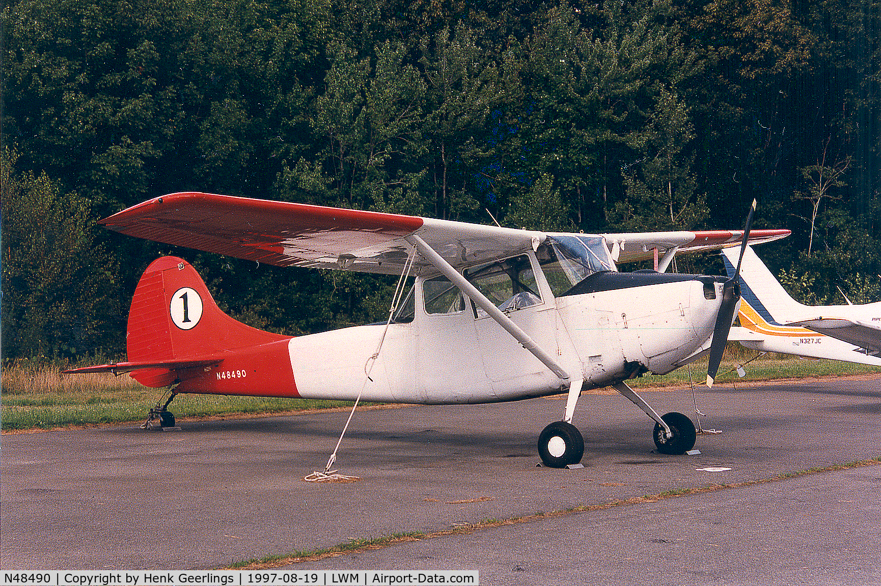 N48490, 1956 Cessna 305C (0-1E) C/N 24563, Cessna 305C