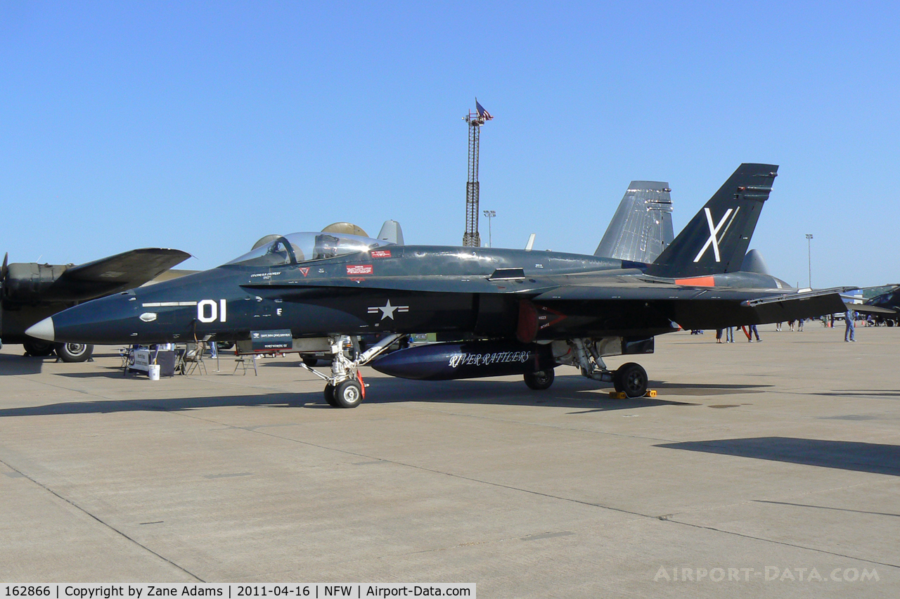 162866, McDonnell Douglas F/A-18A Hornet C/N 404/A336, At the 2011 Air Power Expo Airshow - NAS Fort Worth.