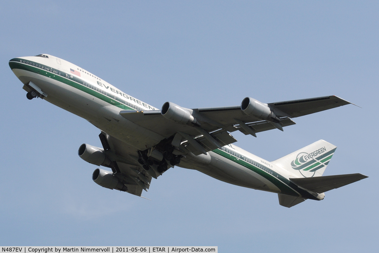 N487EV, 1985 Boeing 747-230B C/N 23286, Evergreen International