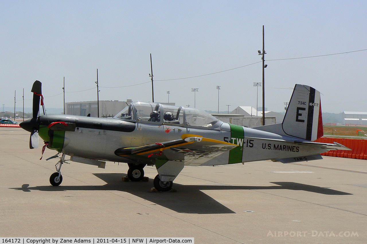 164172, Beech T-34C Turbo Mentor C/N GL-352, At the 2011 Air Power Expo Airshow - NAS Fort Worth.
