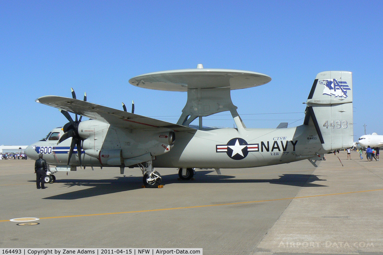 164493, Northrop Grumman E-2C Hawkeye C/N A156, At the 2011 Air Power Expo Airshow - NAS Fort Worth.