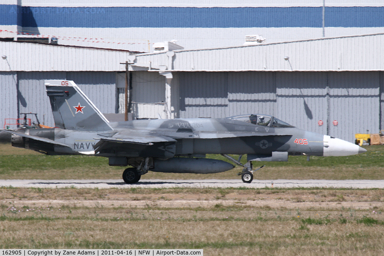 162905, McDonnell Douglas F/A-18A Hornet C/N 0466, At the 2011 Air Power Expo Airshow - NAS Fort Worth.