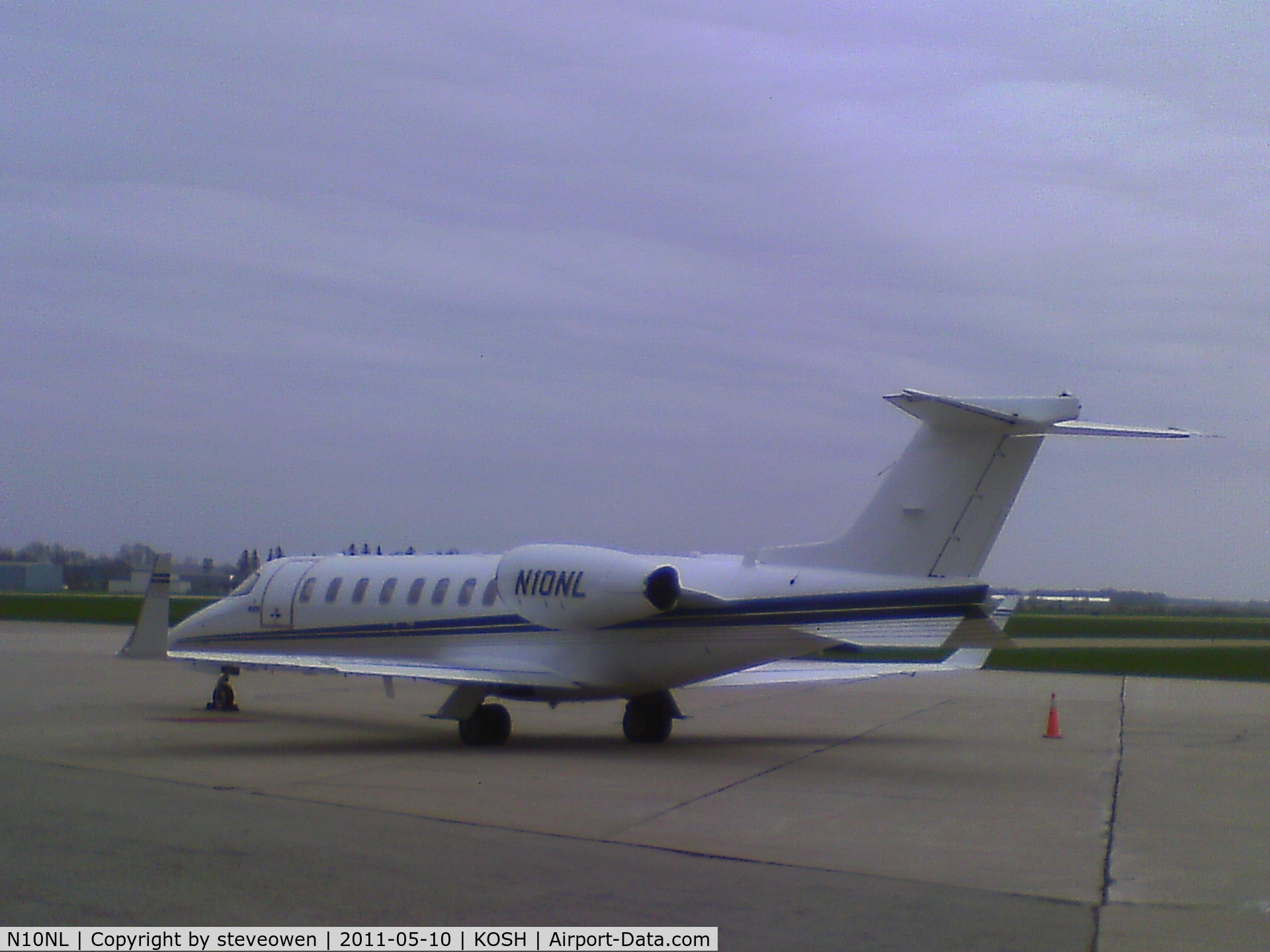 N10NL, 2000 Learjet 45 C/N 128, Taken with a 