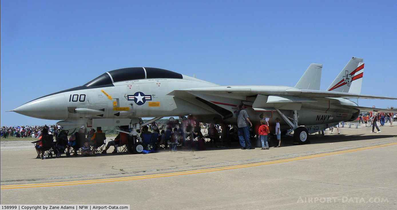 158999, Grumman F-14A-70-GR Tomcat C/N 60, At the 2011 Air Power Expo Airshow - NAS Fort Worth.