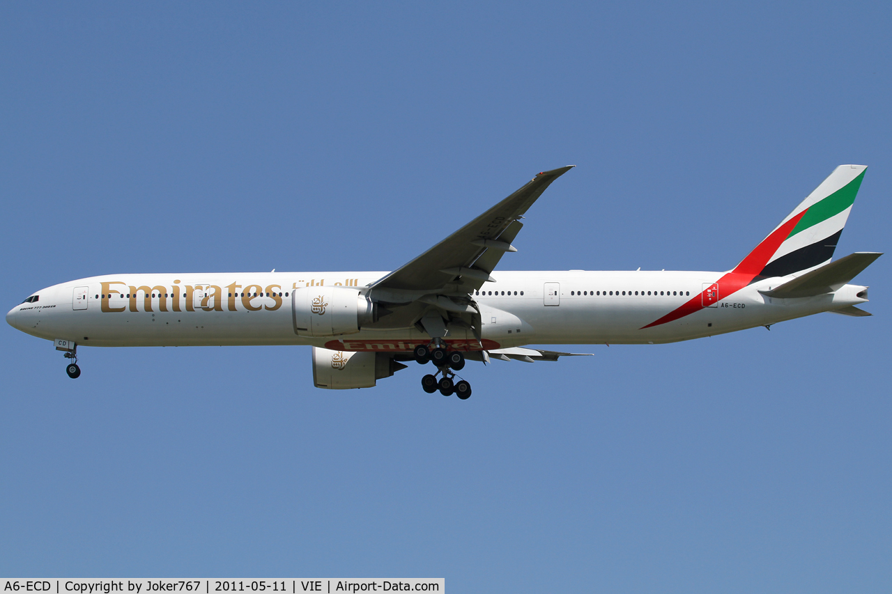 A6-ECD, 2007 Boeing 777-36N/ER C/N 32795, Emirates