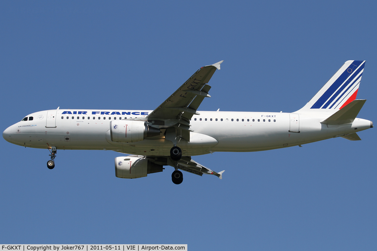 F-GKXT, 2009 Airbus A320-214 C/N 3859, Air France