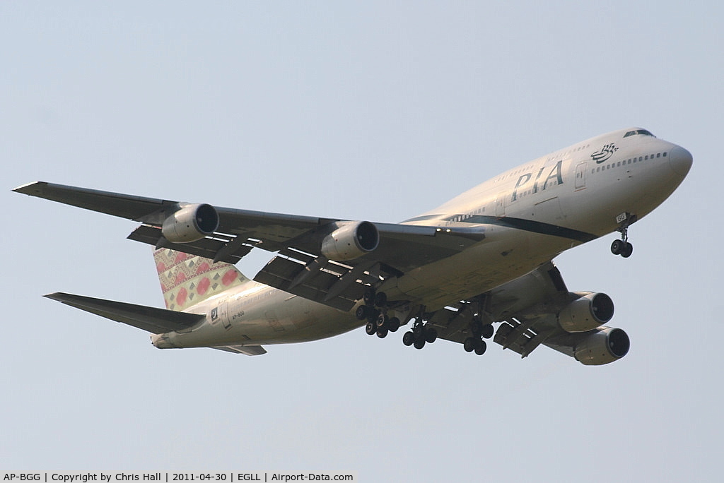 AP-BGG, 1988 Boeing 747-367 C/N 24215, Pakistan International Airlines