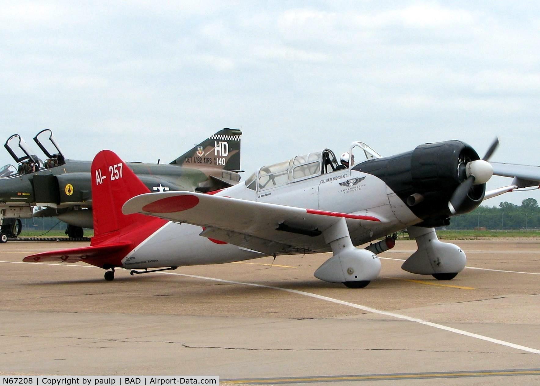 N67208, 1941 Consolidated Vultee BT-13A C/N 2307, Barksdale Air Force Base 2011