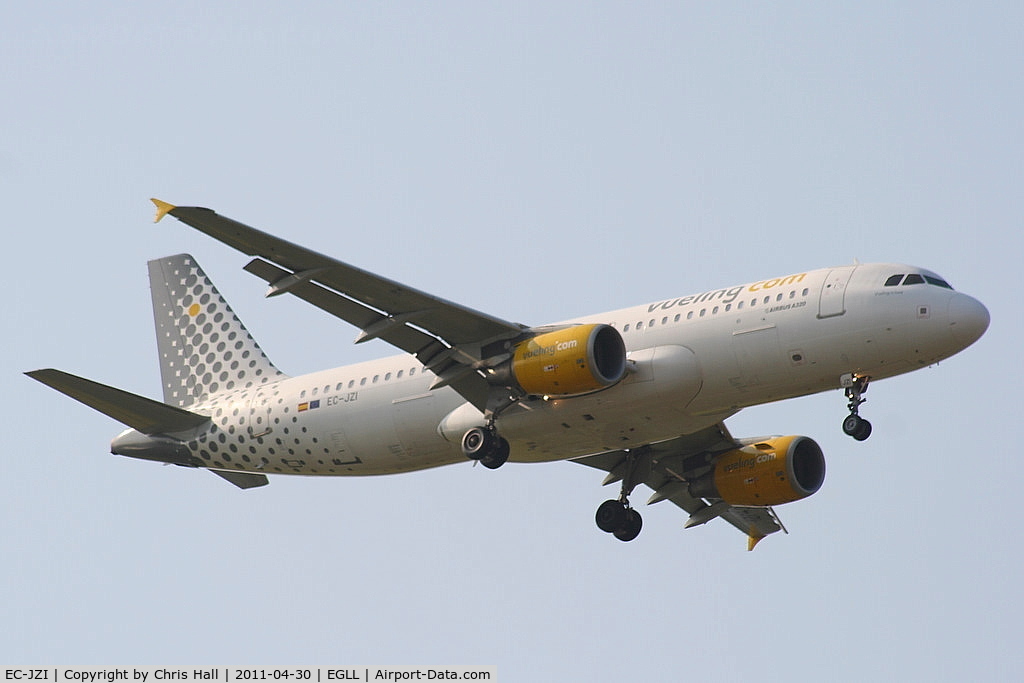 EC-JZI, 2006 Airbus A320-214 C/N 2988, Vueling Airlines