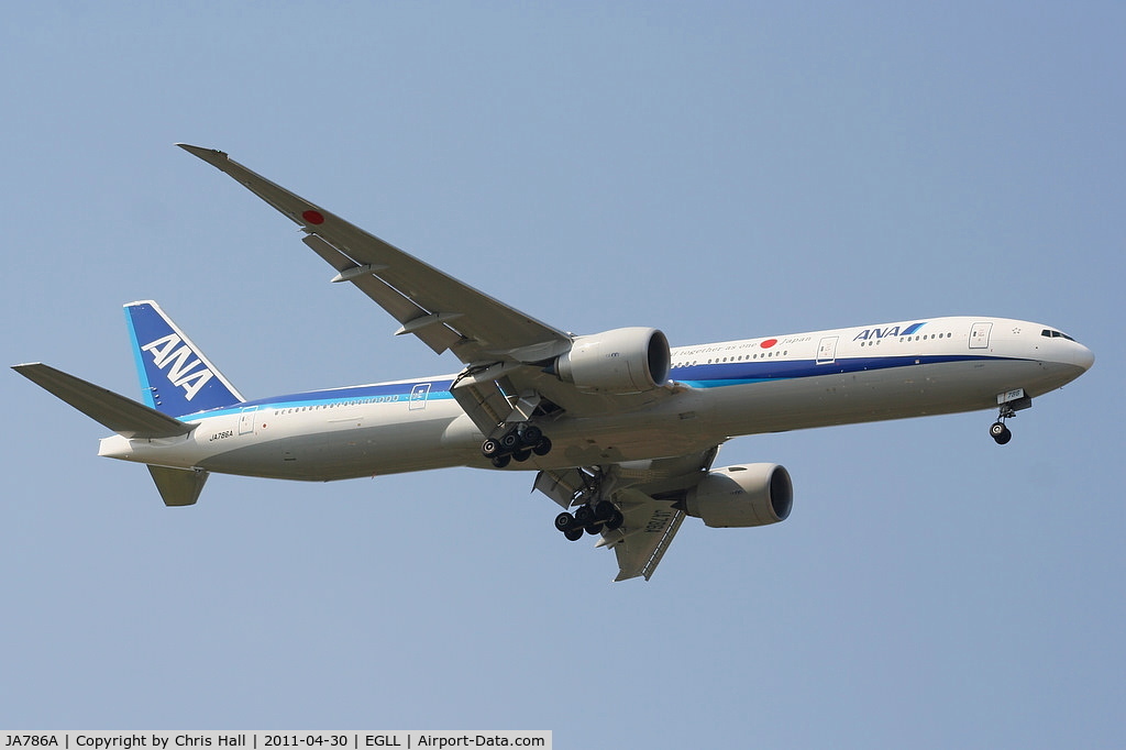 JA786A, 2010 Boeing 777-381/ER C/N 37948, All Nippon