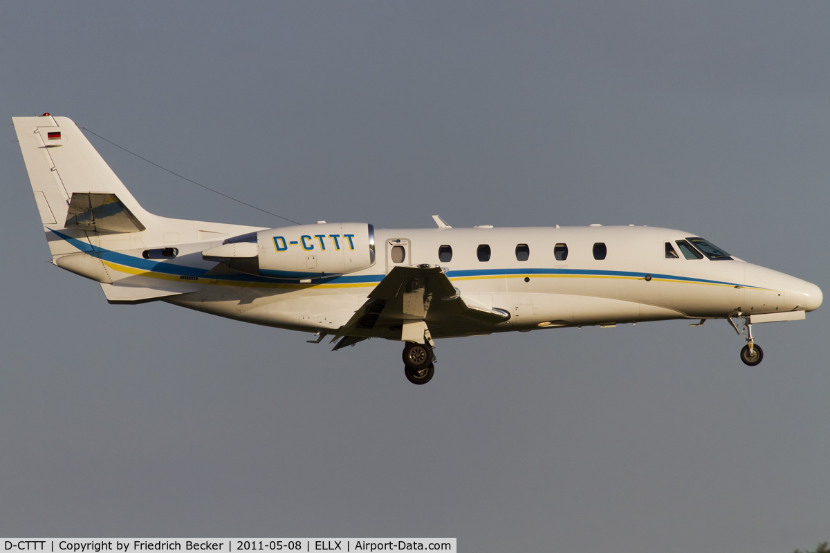 D-CTTT, 2005 Cessna 560XL Citation XLS C/N 560-5573, on final RW24