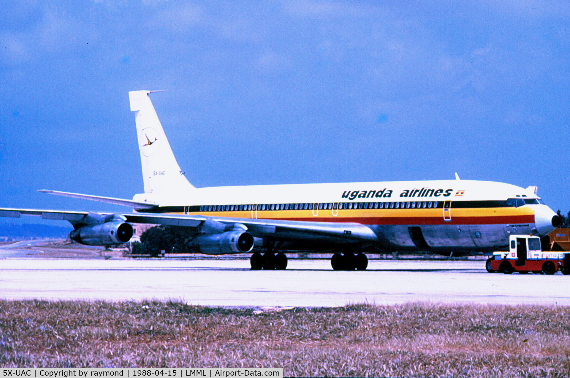 5X-UAC, 1964 Boeing 707-351C C/N 18747, B707 5X-UAC Uganda Airlines