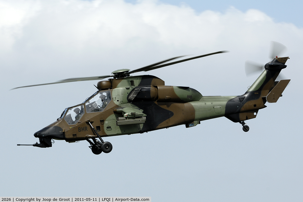 2026, Eurocopter EC-665 Tigre HAP C/N 2026, The only Tiger called aircraft type in the 2011 Tiger Meet.