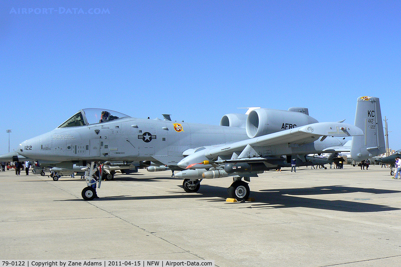 79-0122, 1979 Fairchild Republic A-10C Thunderbolt II C/N A10-0386, At the 2011 Air Power Expo - NAS Fort Worth