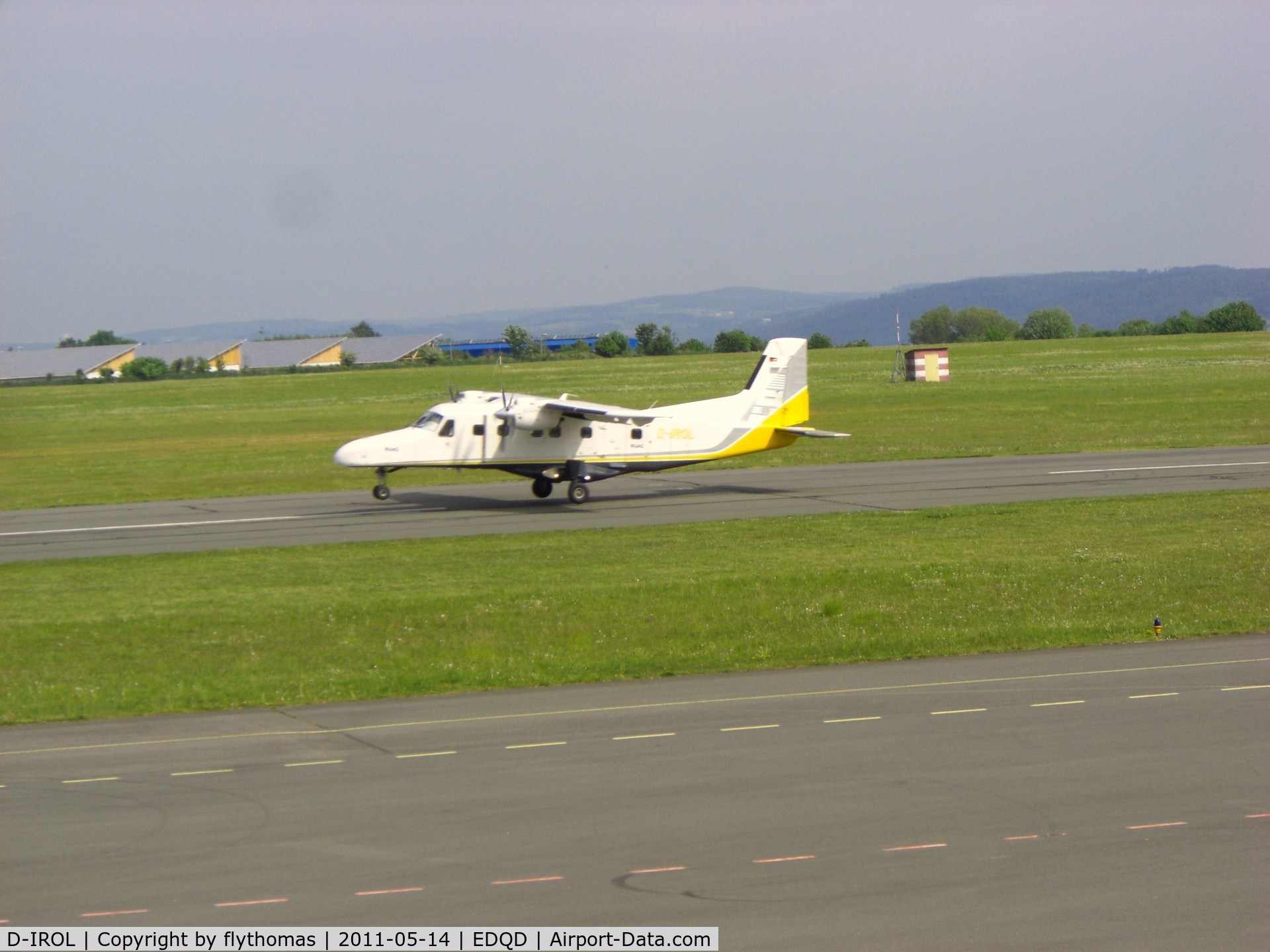 D-IROL, 1982 Dornier 228-100 C/N 7003, take off D-IROL Bayreuth