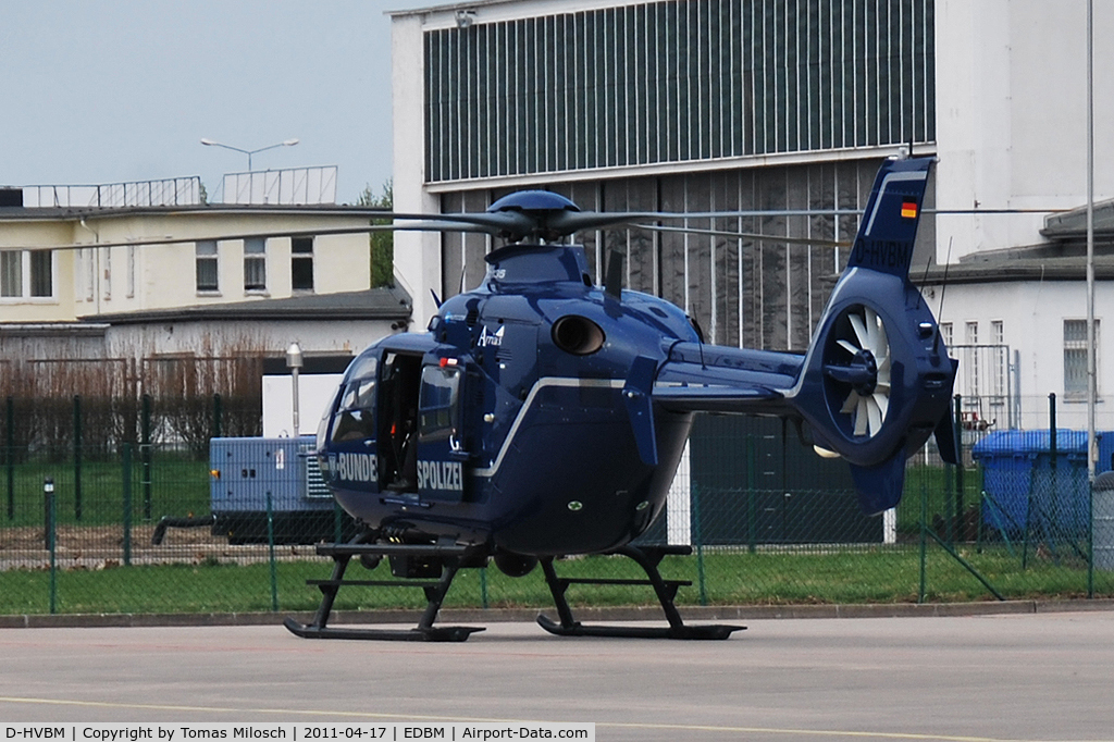 D-HVBM, 2002 Eurocopter EC-135T-2 C/N 0258, Bundespolizei