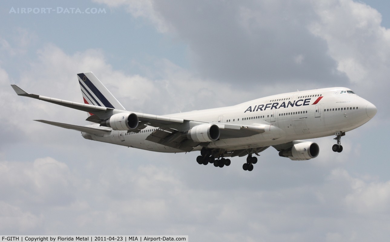 F-GITH, 2003 Boeing 747-428 C/N 32868, Air France 747-400