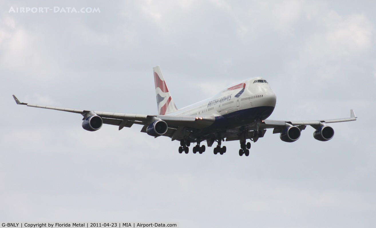 G-BNLY, 1993 Boeing 747-436 C/N 27090, British 747-400