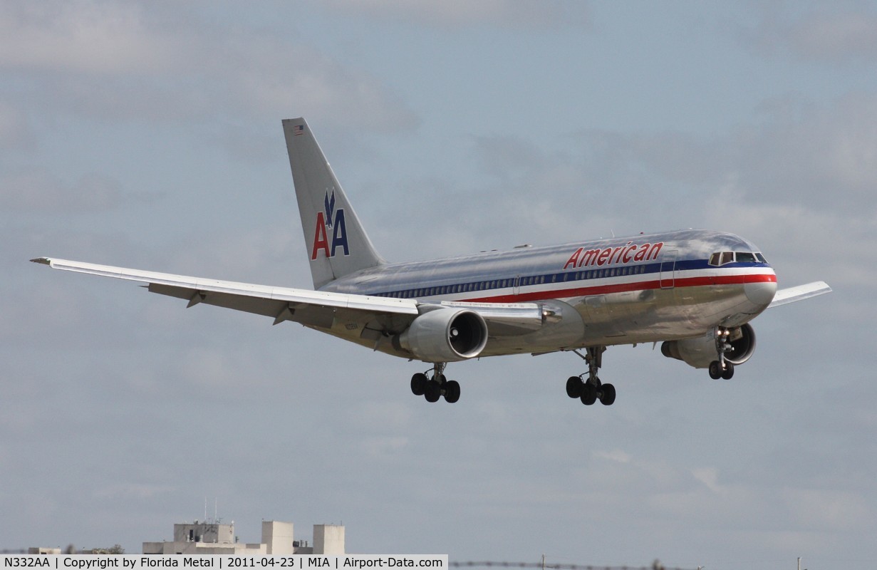 N332AA, 1987 Boeing 767-223 C/N 22331, American 767-200