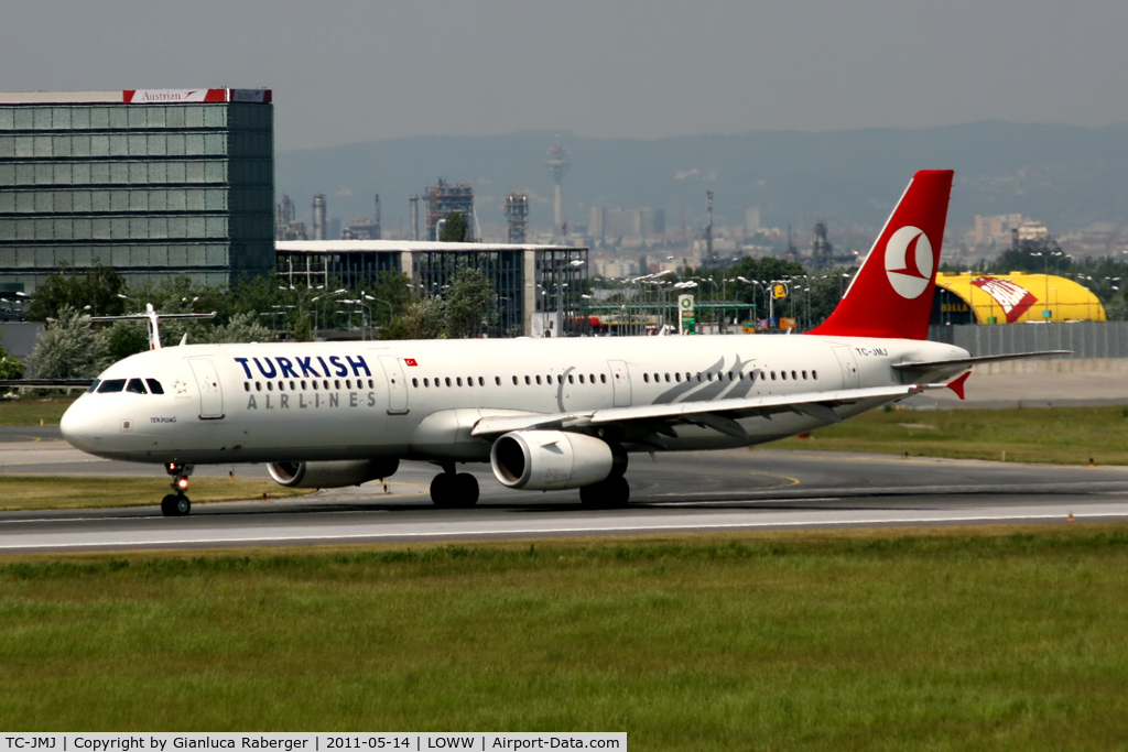 TC-JMJ, 2008 Airbus A321-232 C/N 3688, Turkish @ VIE