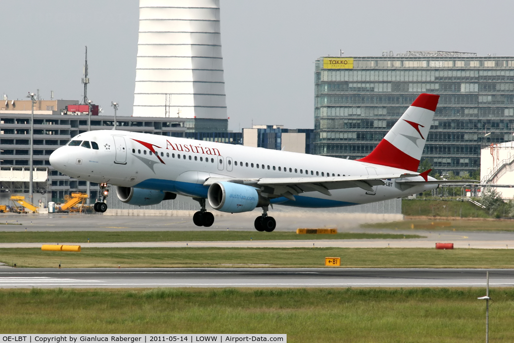 OE-LBT, 2000 Airbus A320-214 C/N 1387, Austrian @ VIE