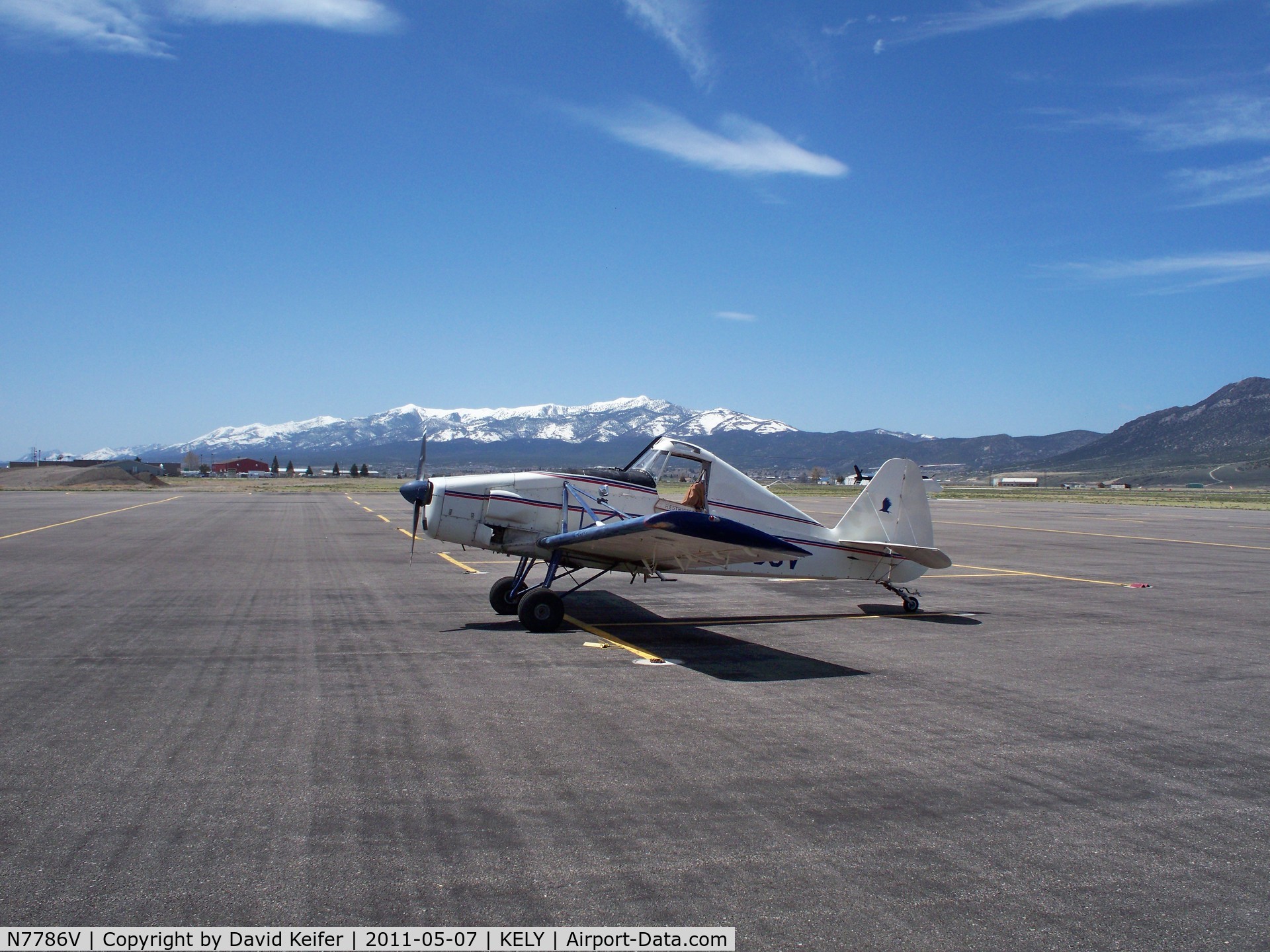 N7786V, 1969 Aero Commander CALLAIR A-9B C/N 1539, Ely Nevada May 2011
