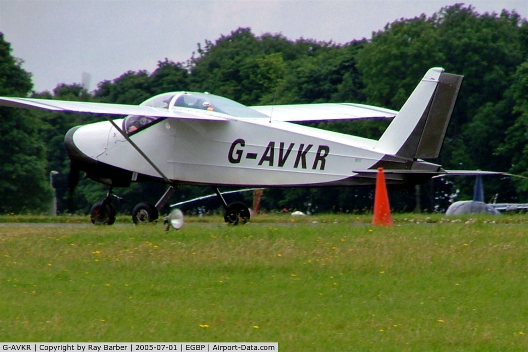 G-AVKR, 1967 Bolkow Bo-208C Junior C/N 648, Bolkow Bo.208C Junior [648] Kemble~G 01/07/2005